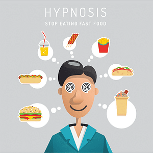 hypnosis helps in overcoming urges to eat fast food