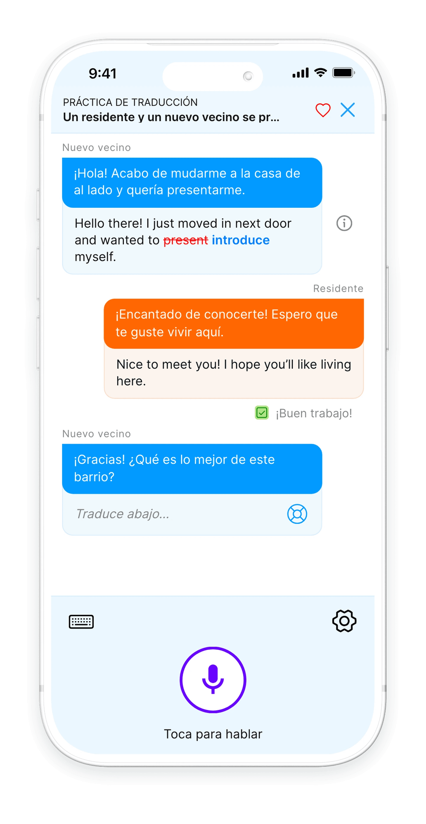 Bubblz — PRÁCTICA DE TRADUCCIÓN · Corregido